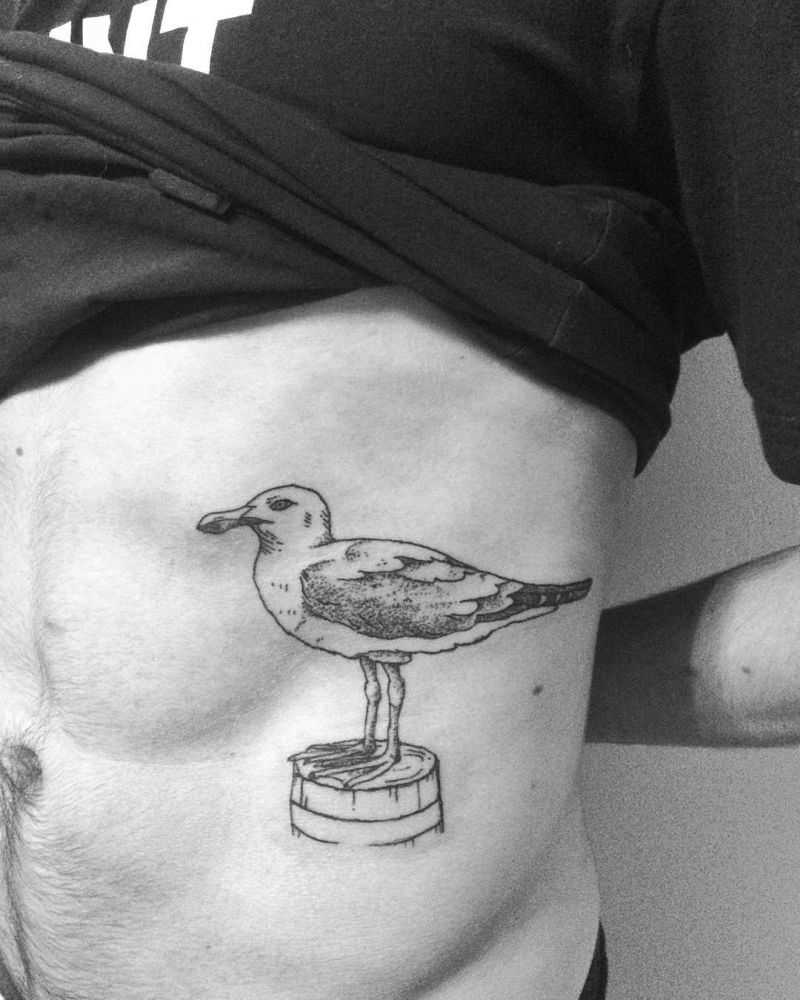 30 Great Seagull Tattoos You Want to Try