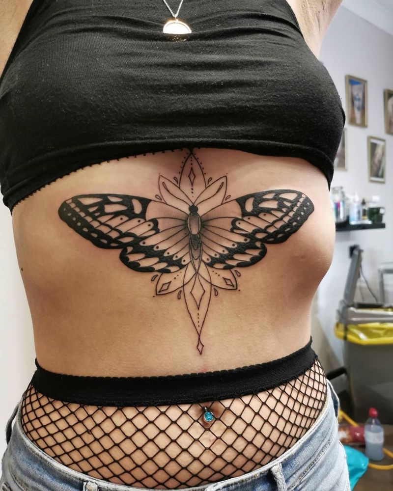 30 Pretty Stomach Tattoos You Will Love