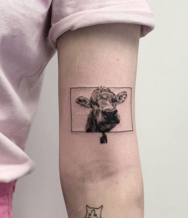 30 Pretty Cow Tattoos You Will Love to Try