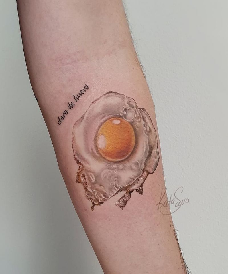 30 Perfect Egg Tattoos Make You Attractive