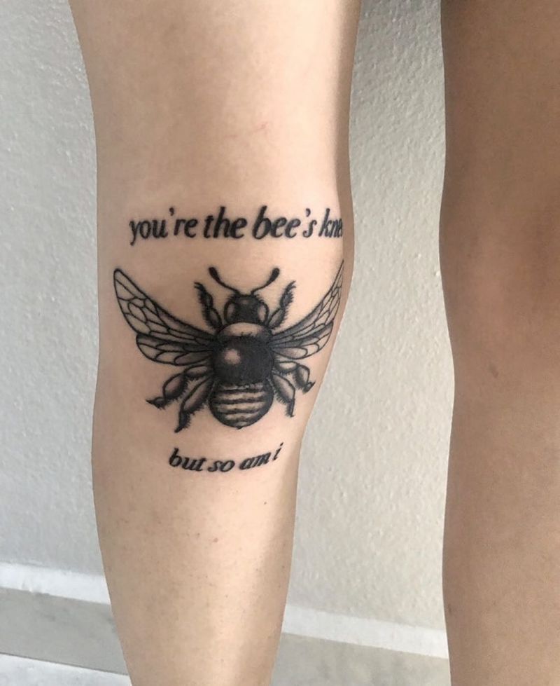 30 Pretty Bee Tattoos Make You Love Work