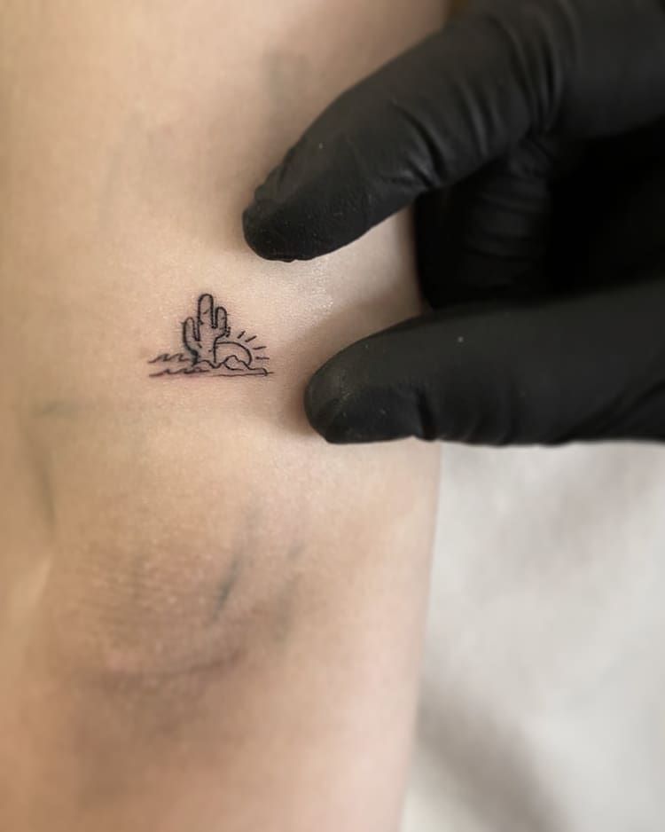 30 Beautiful Cactus Tattoos Enhance Your Personality