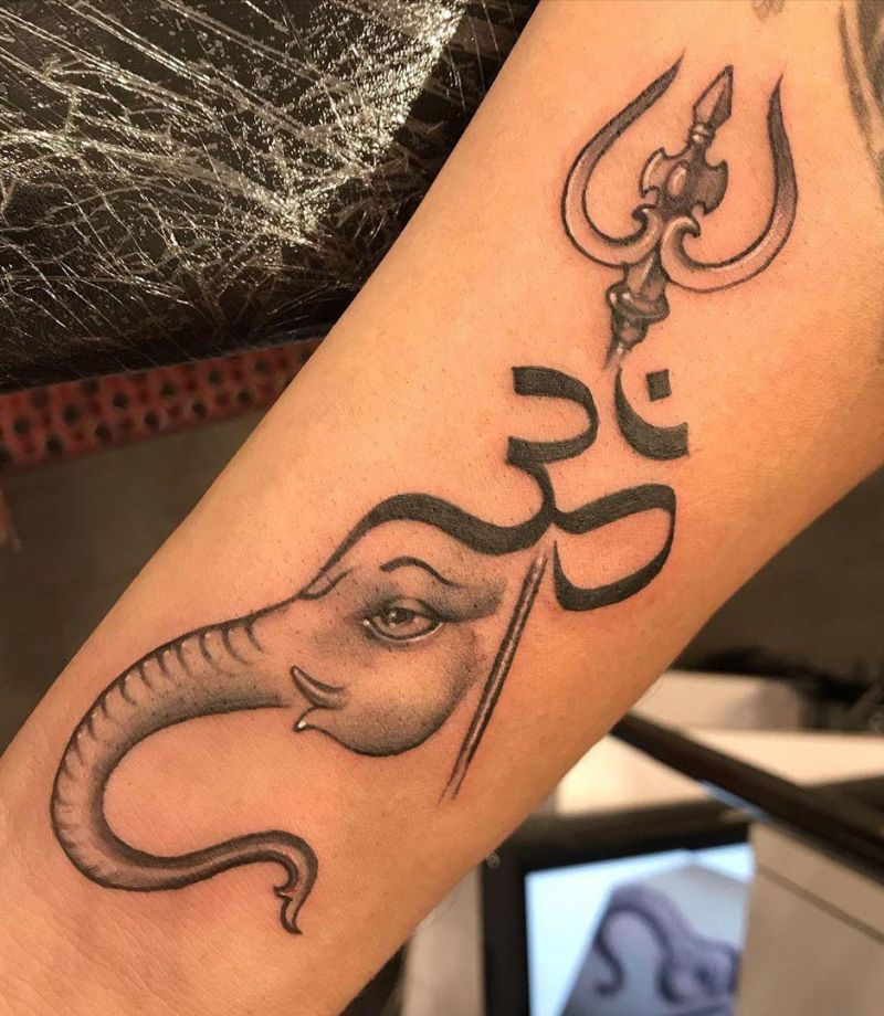 33 Pretty Hindu Tattoos to Inspire You