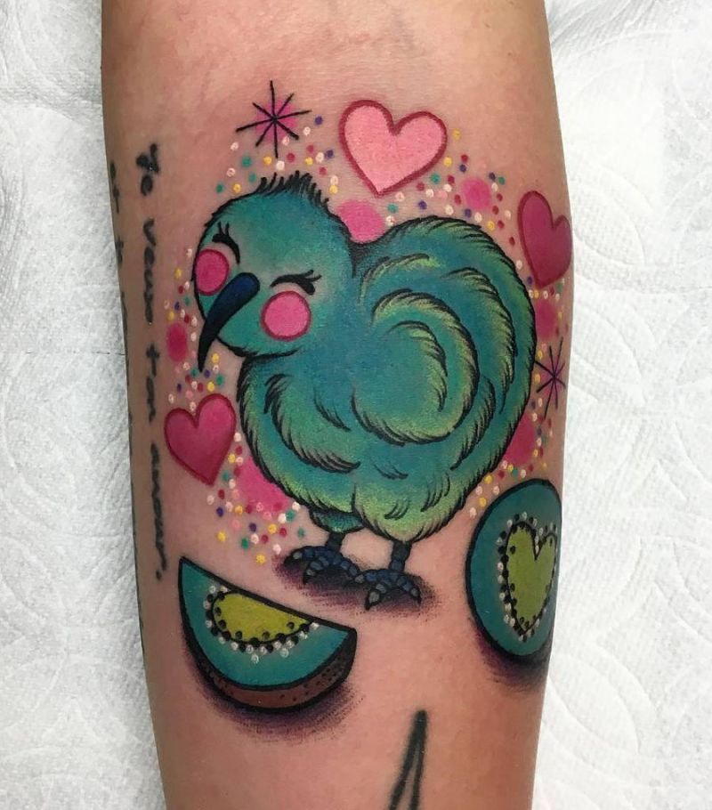 30 Cute Kiwi Tattoos You Will Love