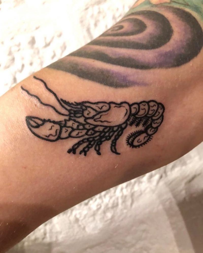 30 Pretty Lobster Tattoos Make You Successful