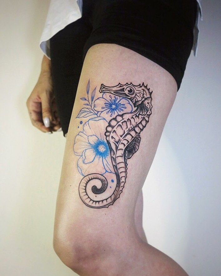 30 Stunning Seahorse Tattoos for Your Inspiration