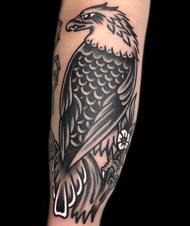 30 Pretty Bald Eagle Tattoos for Men