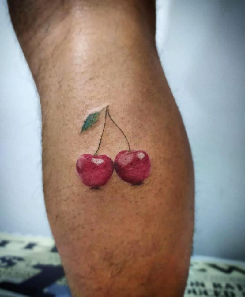 30 Pretty Cherry Tattoos for Women You Will Love