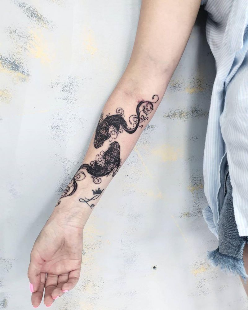 30 Pretty Goldfish Tattoos for Your Inspiration