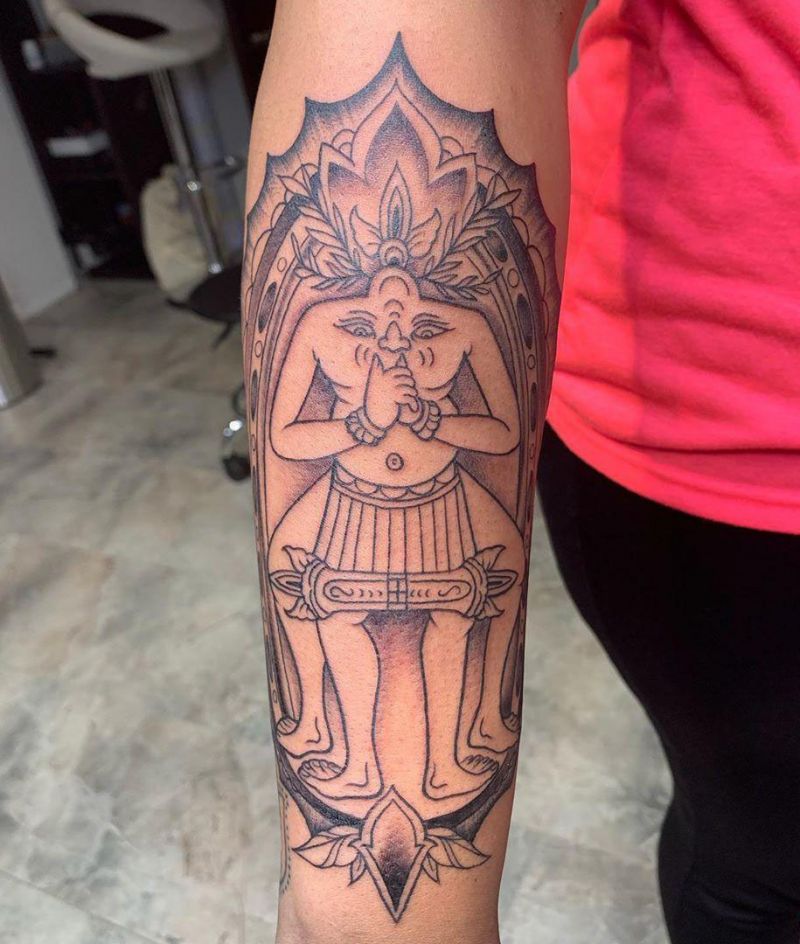 33 Pretty Hindu Tattoos to Inspire You