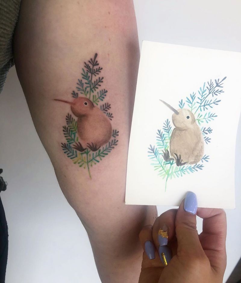 30 Cute Kiwi Tattoos You Will Love
