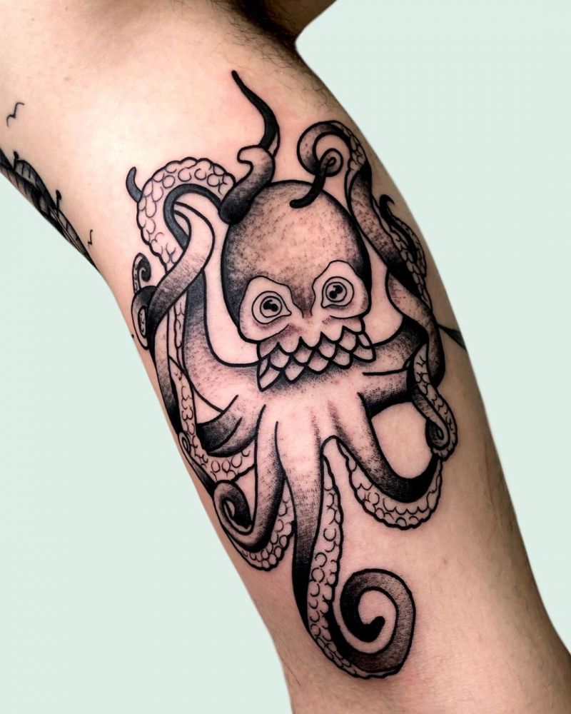 30 Creative Octopus Tattoos You Will Love