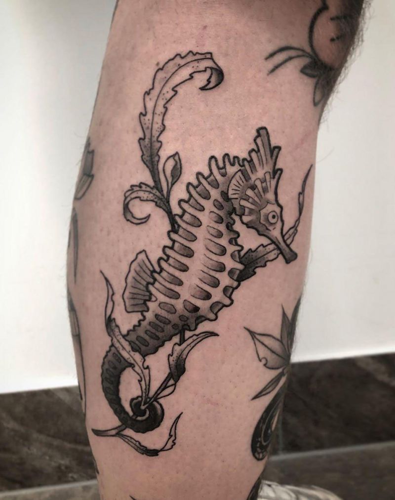 30 Stunning Seahorse Tattoos for Your Inspiration