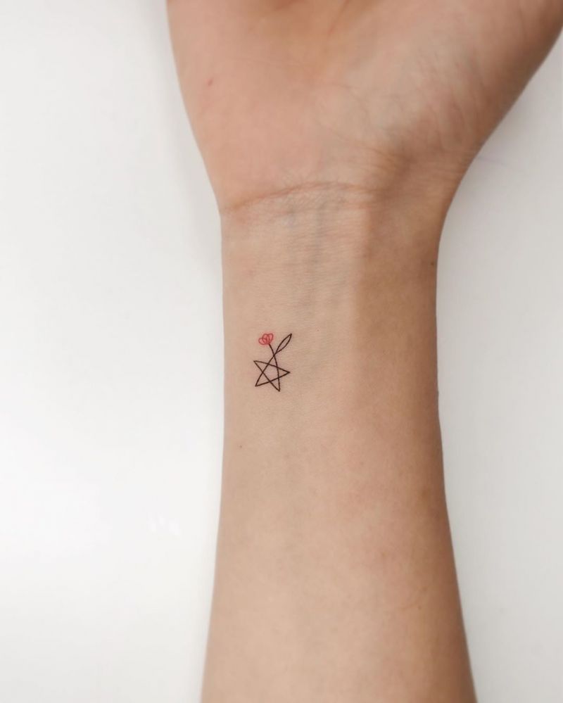 30 Beautiful Star Tattoos Illuminate Your Life
