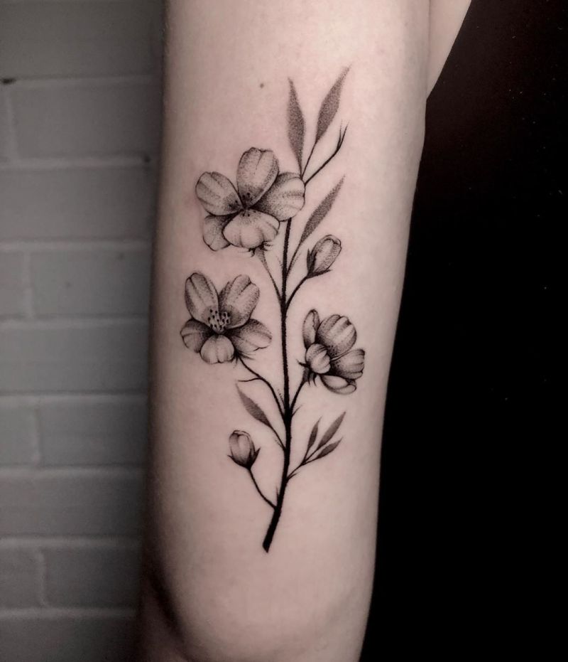 30 Pretty Apple Blossom Tattoos You Will Love