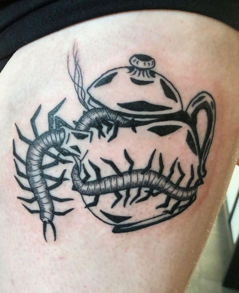 30 Amazing Centipede Tattoos You Will Love to Try