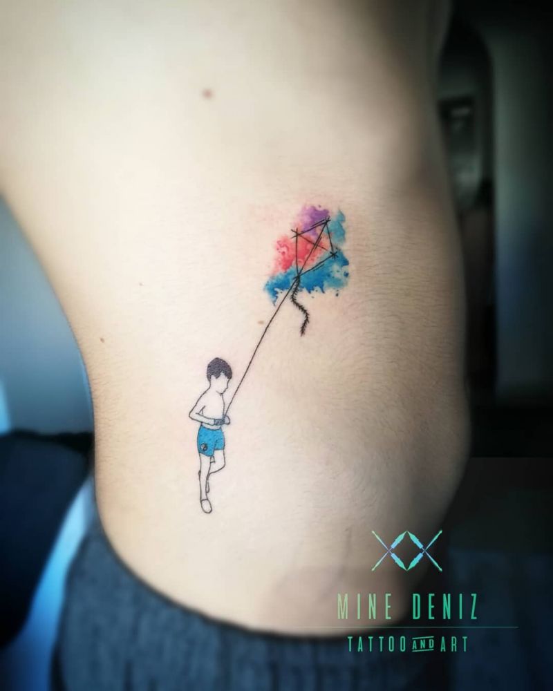 30 Creative Kite Tattoos Give You Inspiration