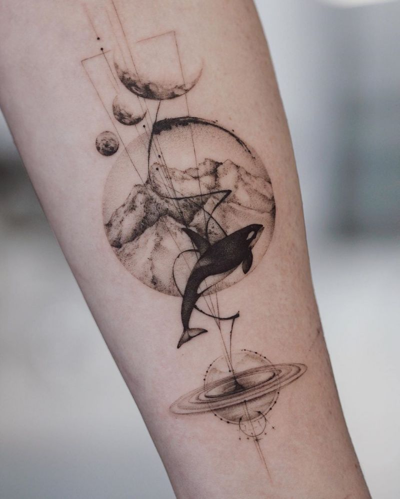 30 Beautiful Landscape Tattoos You Will Love