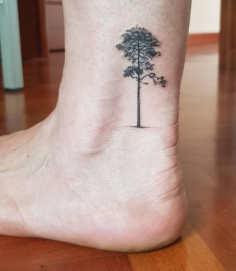 30 Pretty Pine Tattoos You Will Love