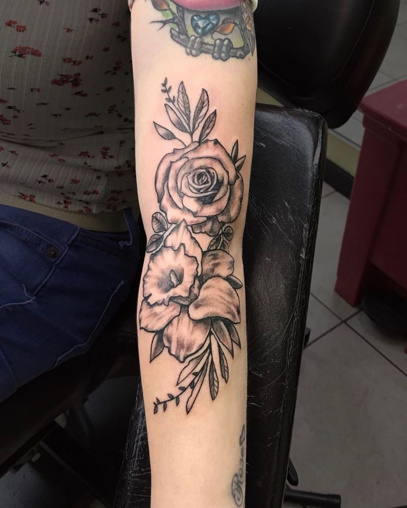 30 Pretty Daffodil Tattoos You Will Love