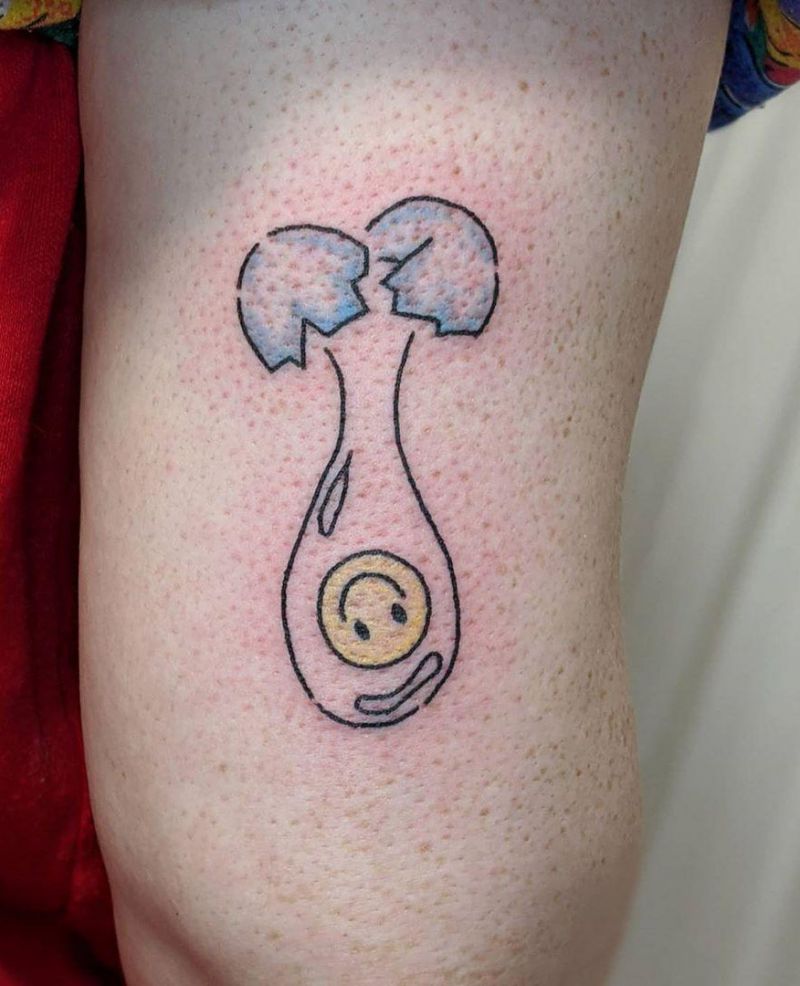 30 Perfect Egg Tattoos Make You Attractive