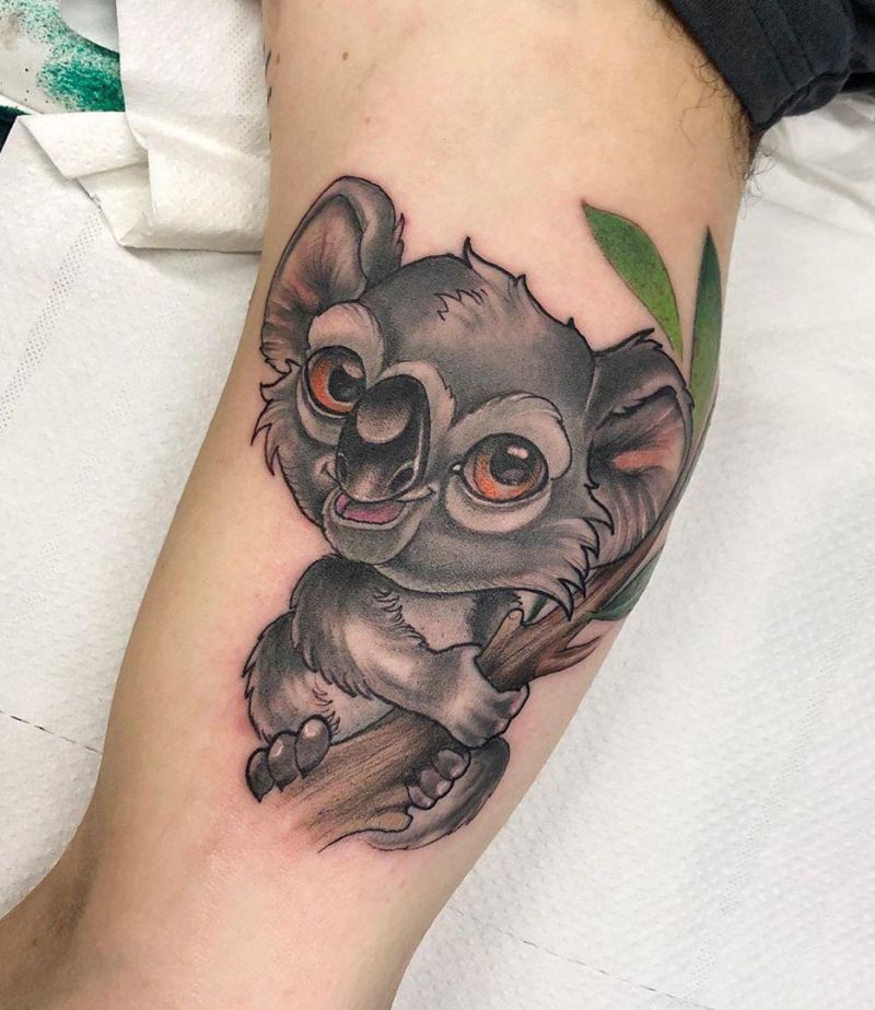 30 Cute Koala Tattoos You Will Love