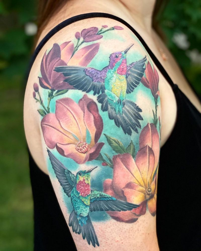 30 Beautiful Magnolia Tattoos You Will Love