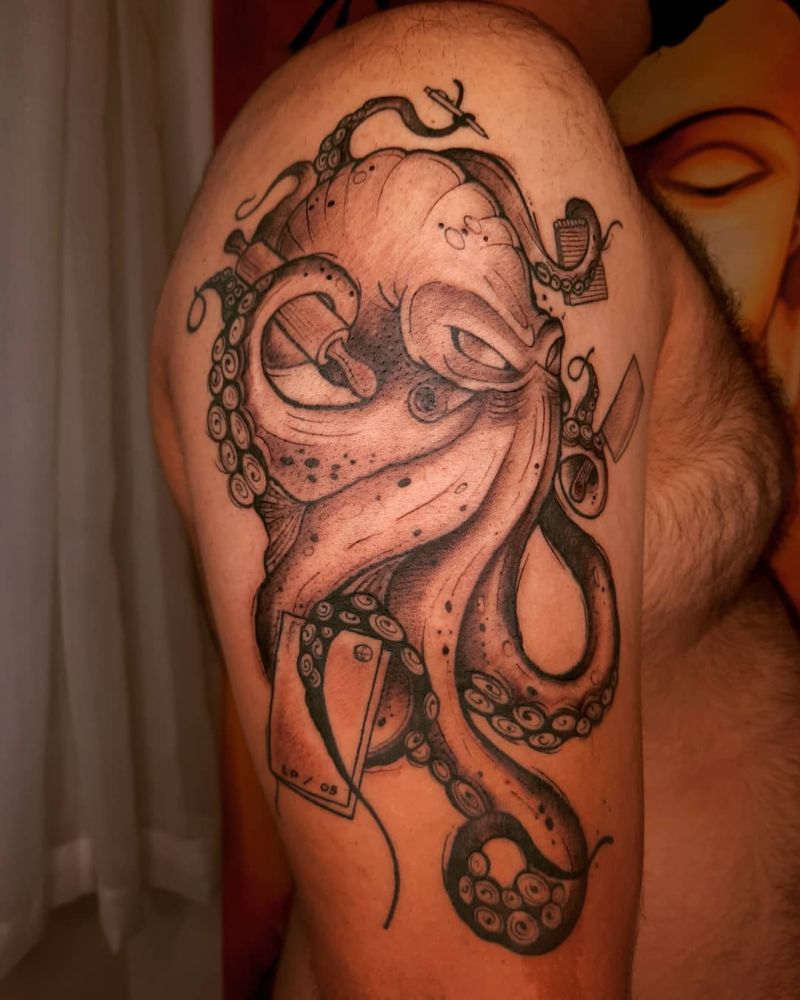 30 Creative Octopus Tattoos You Will Love