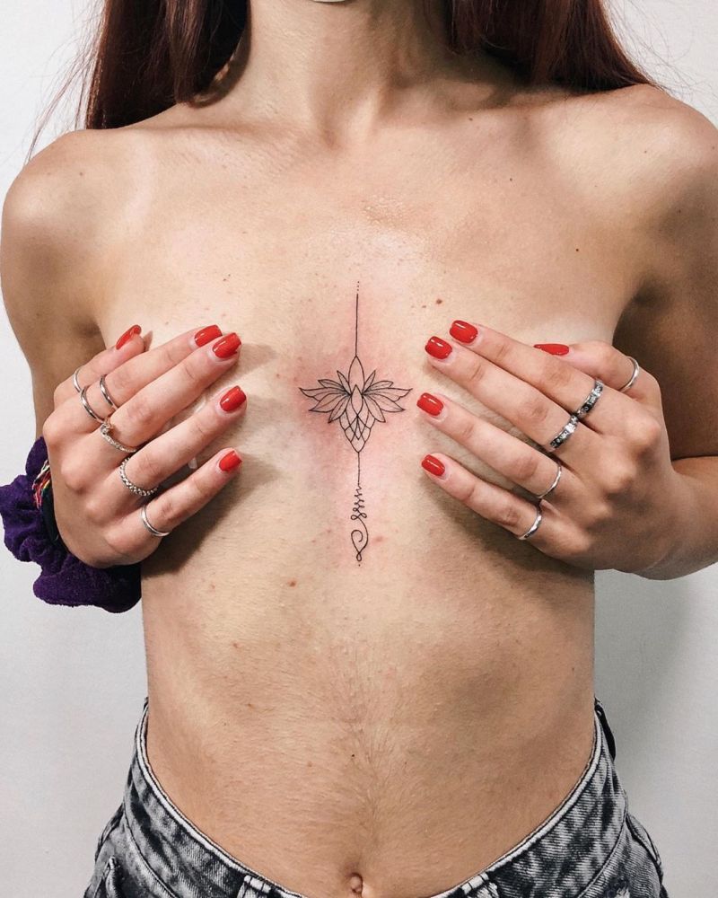 30 Creative Unalome Tattoos You Will Love