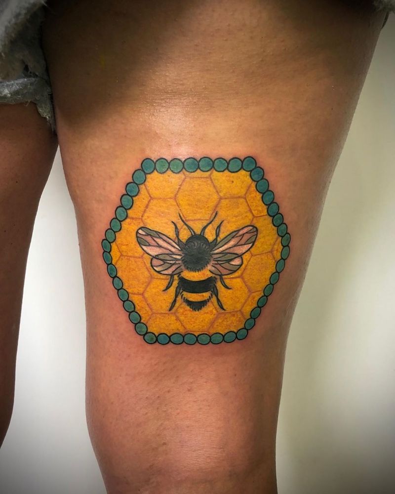 30 Pretty Bee Tattoos Make You Love Work