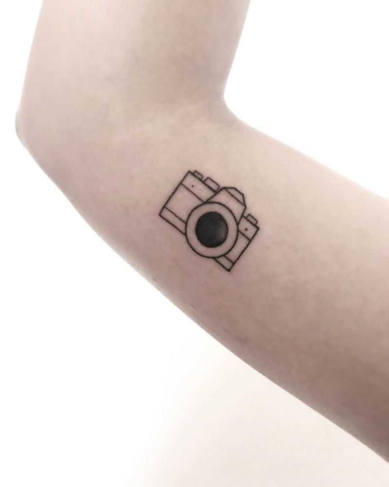 30 Creative Camera Tattoos You Will Love