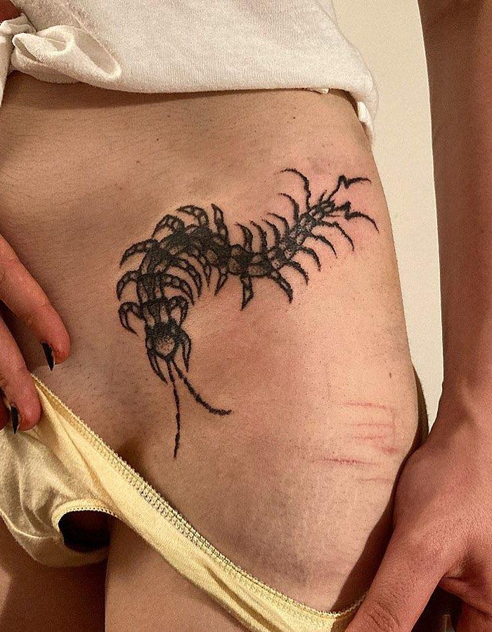 30 Amazing Centipede Tattoos You Will Love to Try