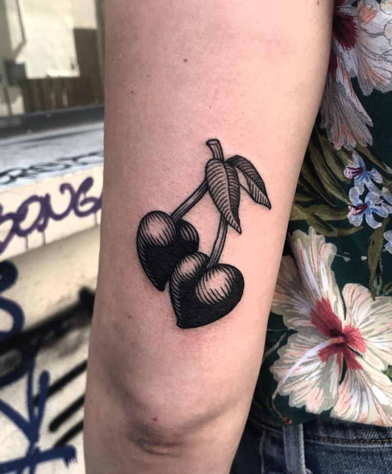 30 Pretty Cherry Tattoos for Women You Will Love