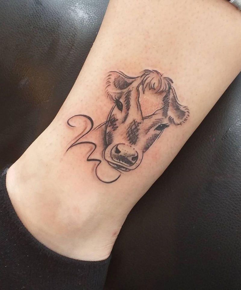 30 Pretty Cow Tattoos You Will Love to Try