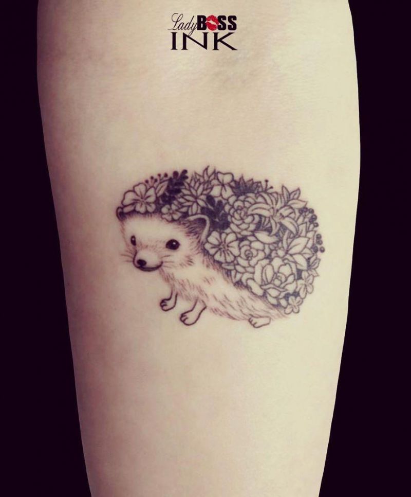 30 Cute Hedgehog Tattoos You Will Love