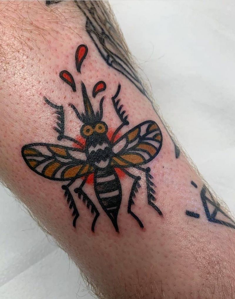 30 Unique Mosquito Tattoos You Will Love