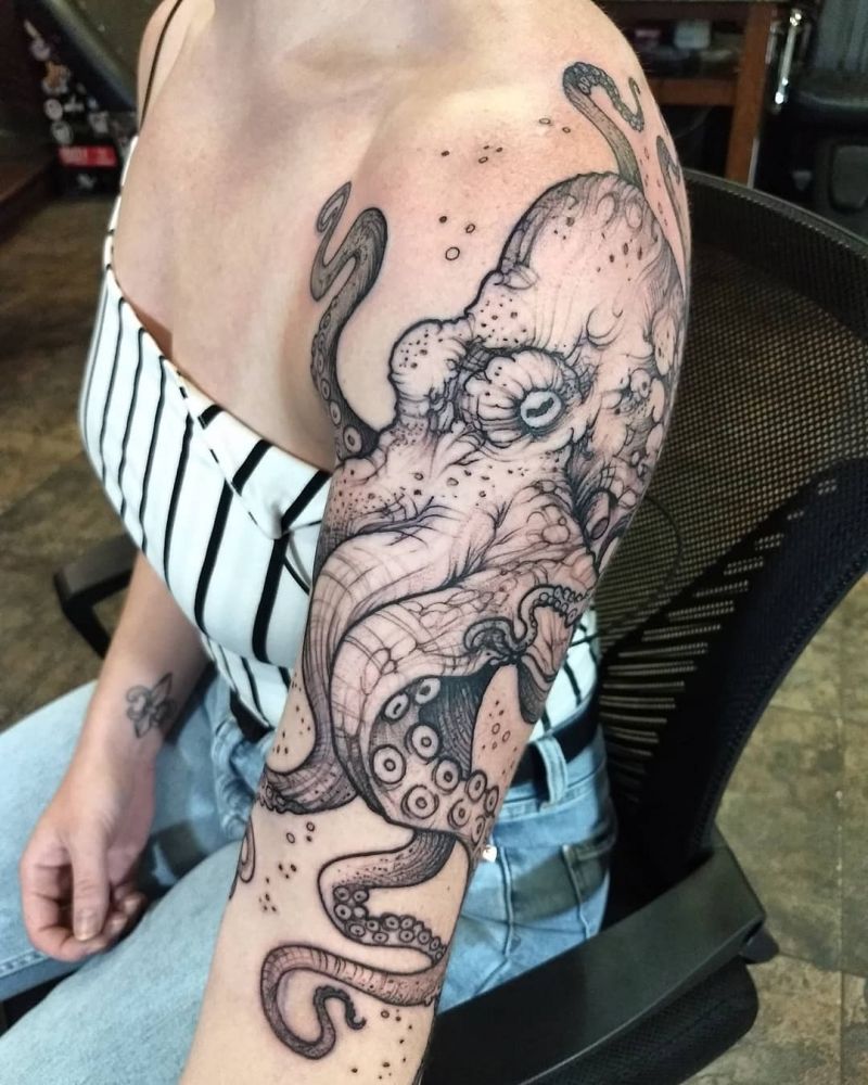 30 Creative Octopus Tattoos You Will Love