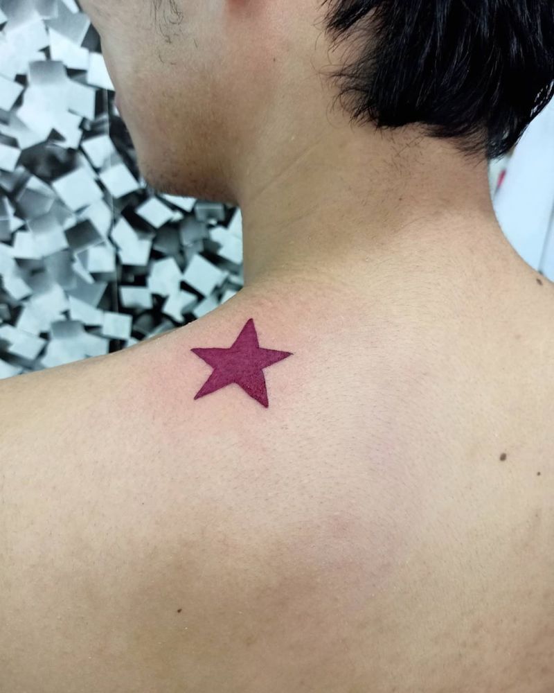 30 Beautiful Star Tattoos Illuminate Your Life