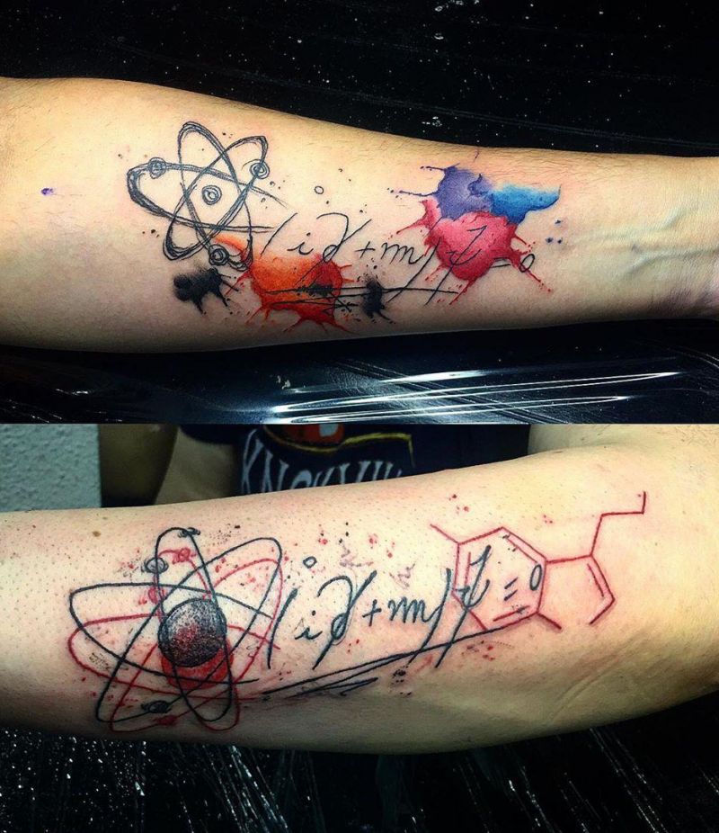 30 Elegant Chemistry Tattoos You Will Love