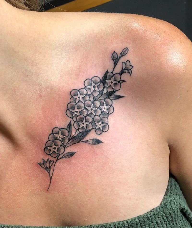 30 Pretty Forget Me Not Tattoos for Your Inspiration