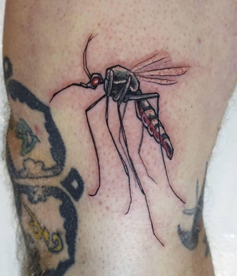 30 Unique Mosquito Tattoos You Will Love