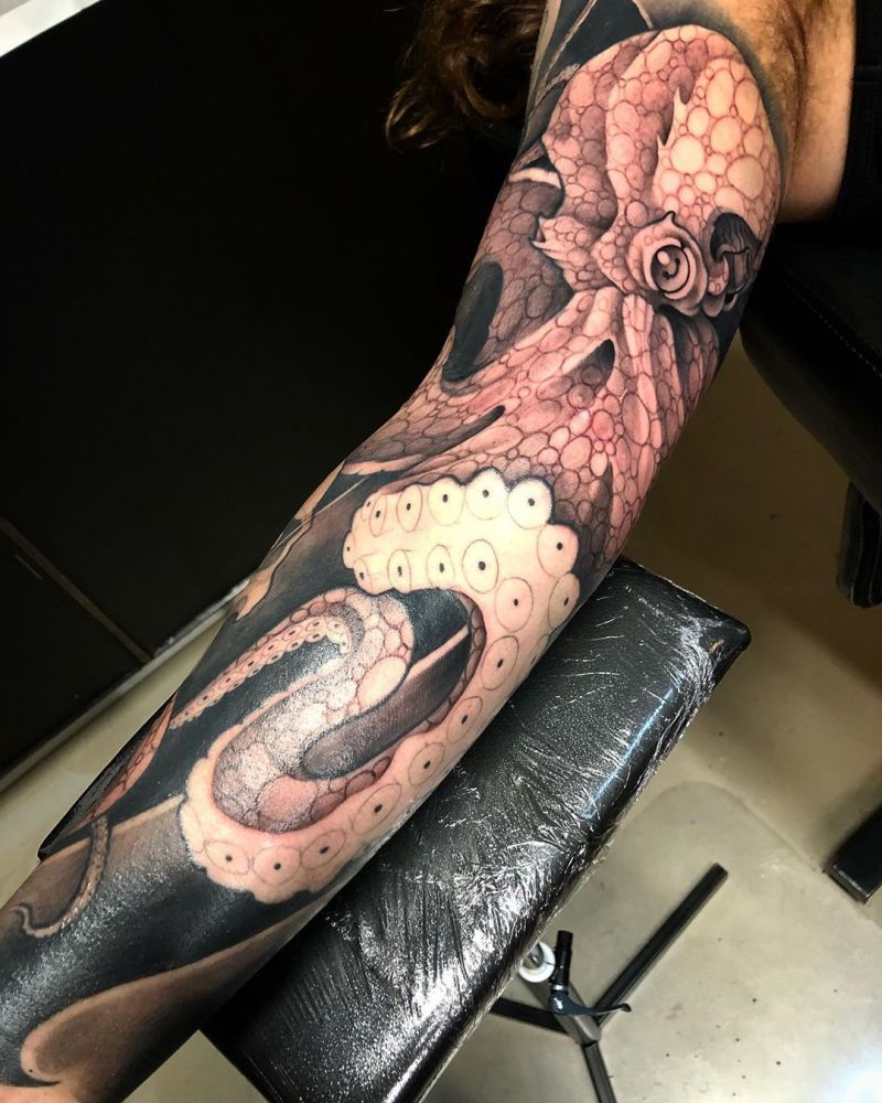 30 Creative Octopus Tattoos You Will Love