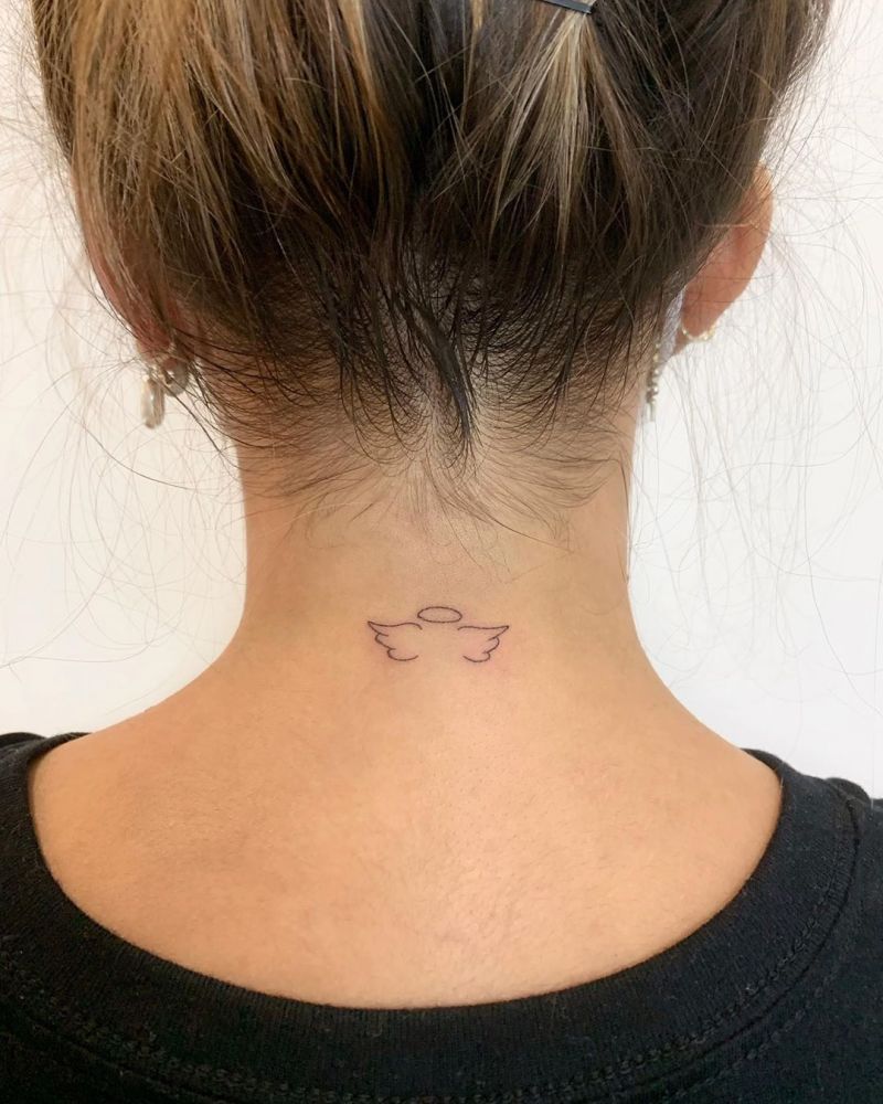 30 Beautiful Angel Tattoos to Inspire You