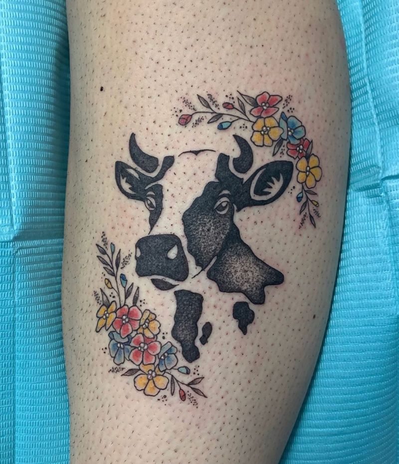 30 Pretty Cow Tattoos You Will Love to Try