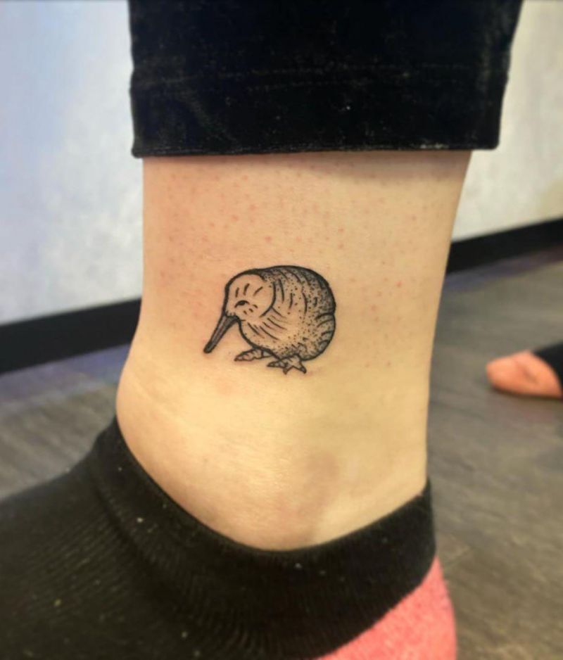 30 Cute Kiwi Tattoos You Will Love