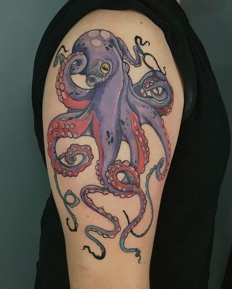 30 Creative Kraken Tattoos to Inspire You