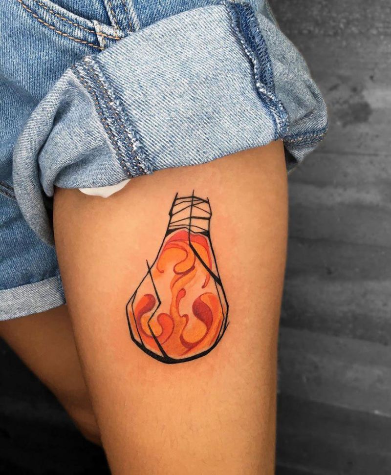 30 Creative Light Bulb Tattoos Light Up Your Life