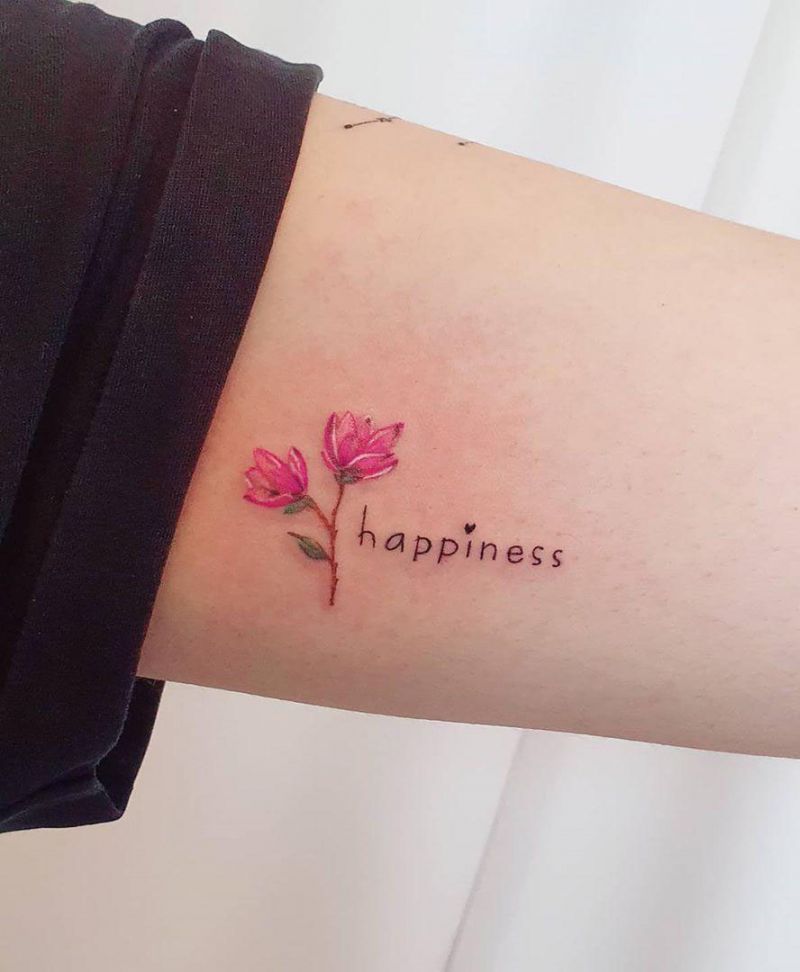 30 Beautiful Magnolia Tattoos You Will Love