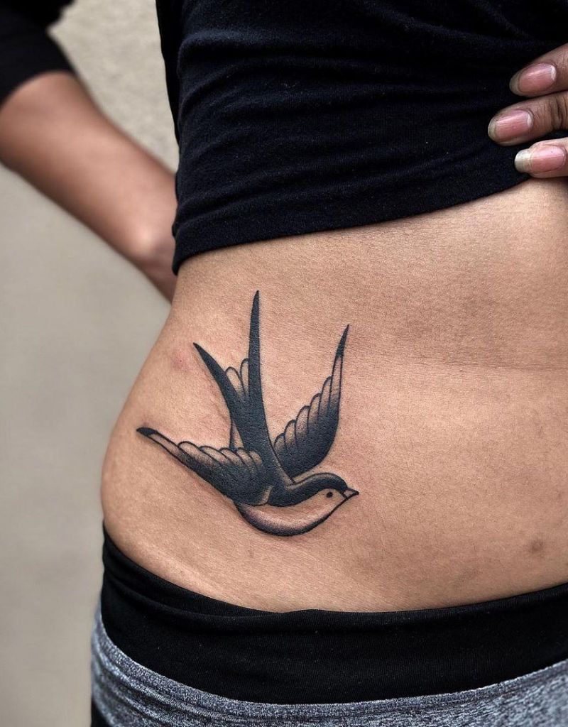 30 Stunning Swallow Tattoos for You to Enjoy