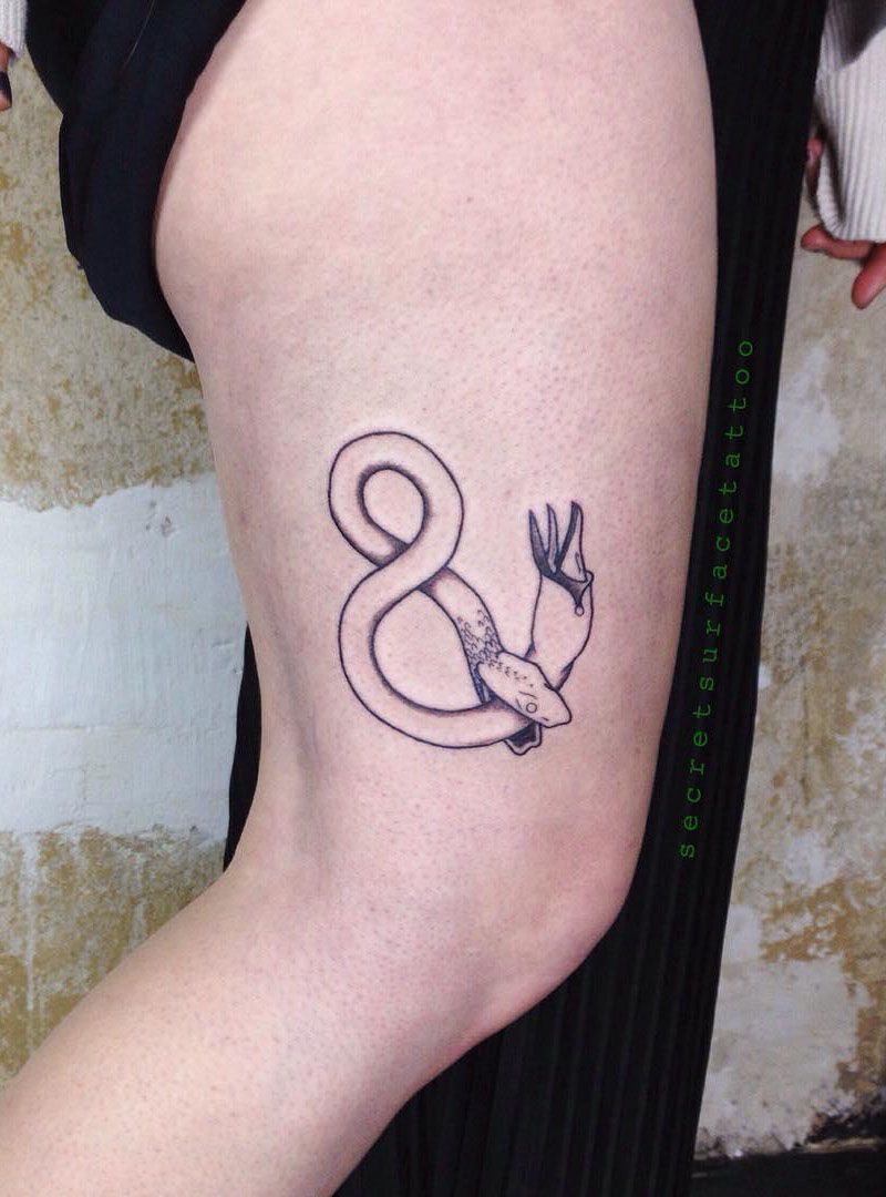 30 Pretty Ampersand Tattoos to Inspire You